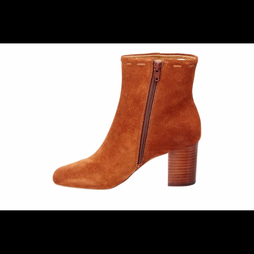 NWT Ankle Suede Bootie